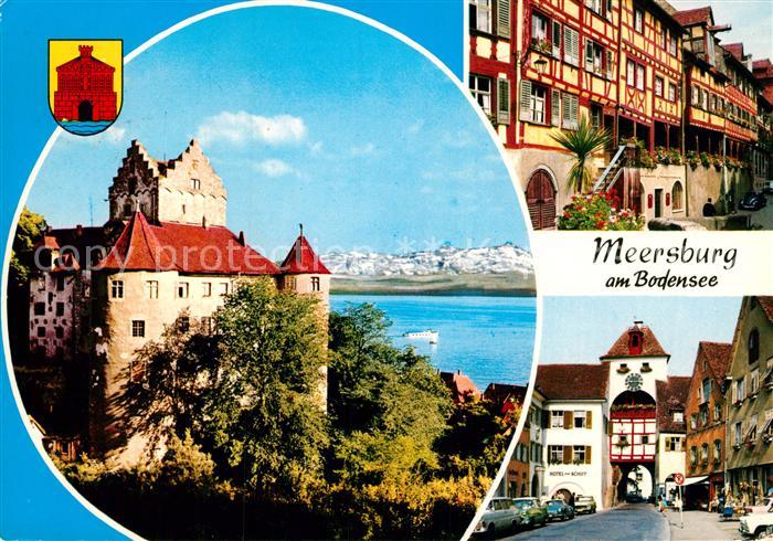 Meersburg Bodensee Burg Fachwerkhaus Stadttor