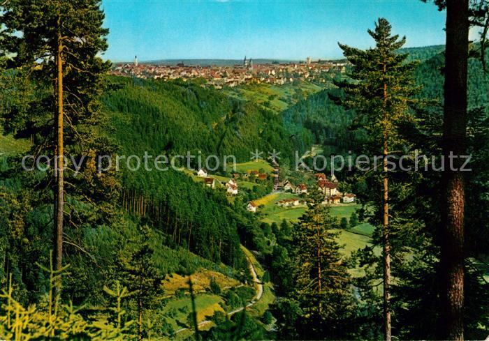 FREUDENSTADT BW Blick vom Friedrichstal