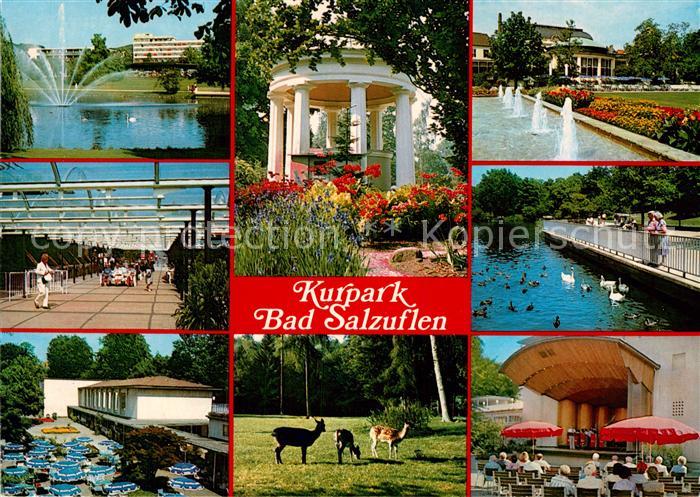 Bad Salzuflen Kurhaus Pavillon Springbrunnen Kurpark Musikpavillon