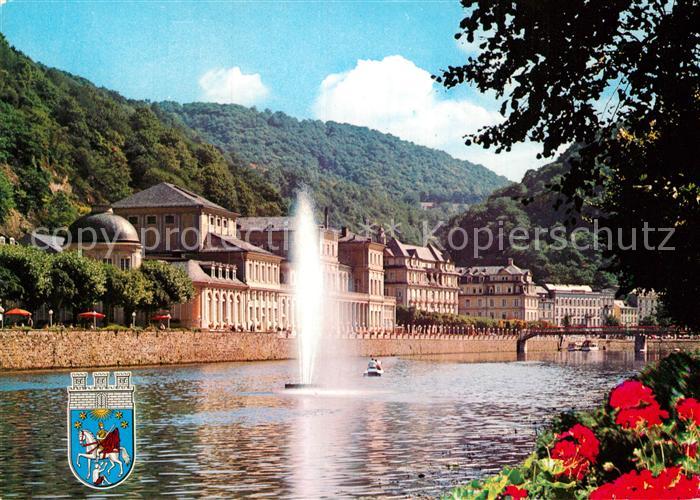 Bad Ems Fontaene auf der Lahn