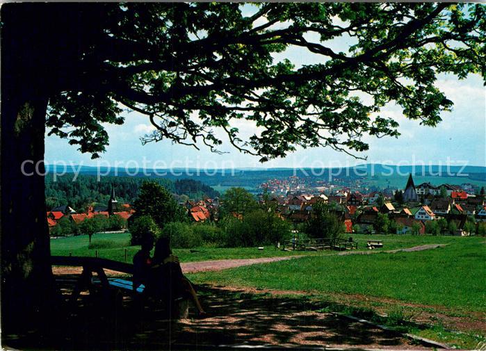 Braunlage Blick von der Rosentalbank