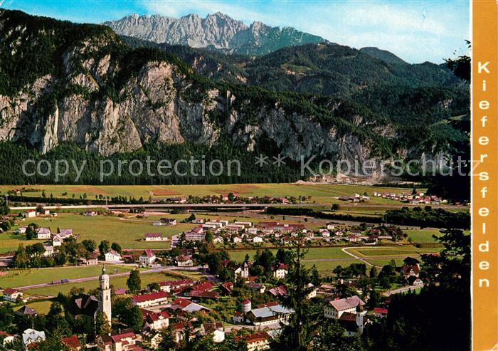 Kiefersfelden mit Kaisergebirge