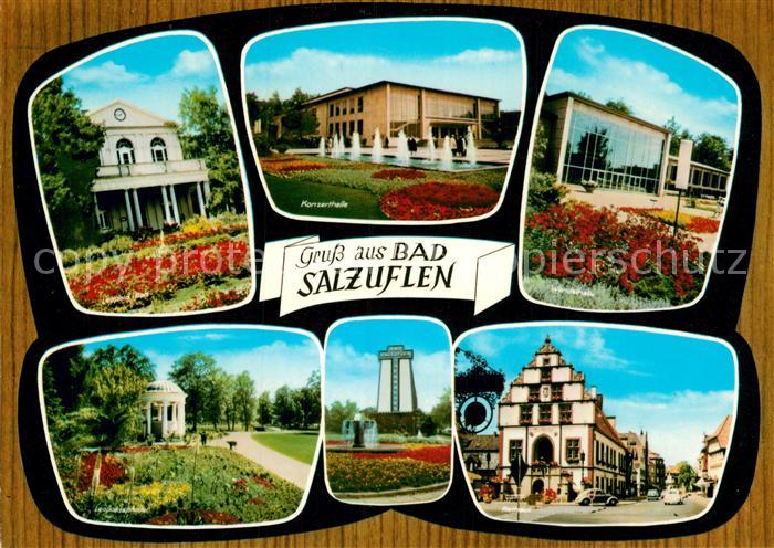 Bad Salzuflen Leopold Bad Leopoldsprudel Konzerthalle Wandelhalle Rathaus