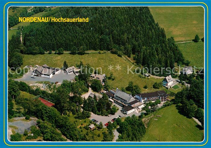 Nordenau Landhotel Tommes Fliegeraufnahme