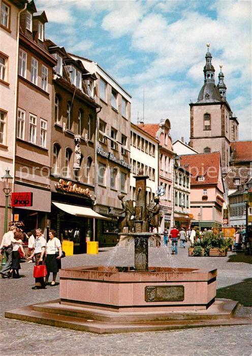 Fulda Brunnen in der Marktstrasse