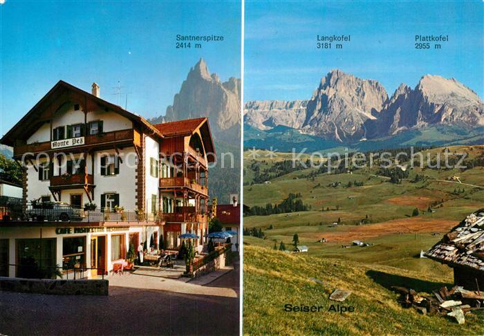 Seis Schlern Seiser Alpe Langkofel Plattkofel Santnerspitze