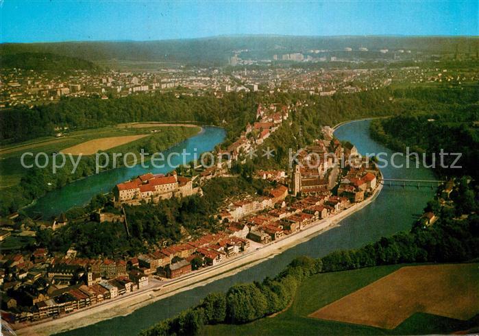 Burghausen Salzach Fliegeraufnahme