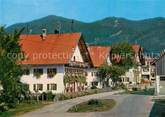 Bichl Bad Toelz mit Enzenauer Berg