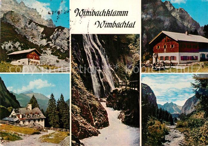 Wimbachtal Wimbachklamm Grie?h?tte Grie?spitze Jagdschlo? Hochkalter