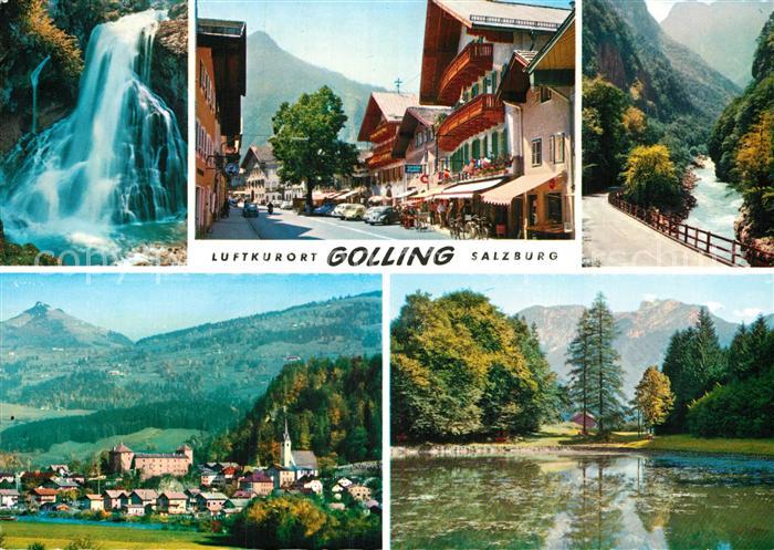 Golling Salzach Gollinger-Wasserfall Pass-Lueg Egelsee Schmittenstein
