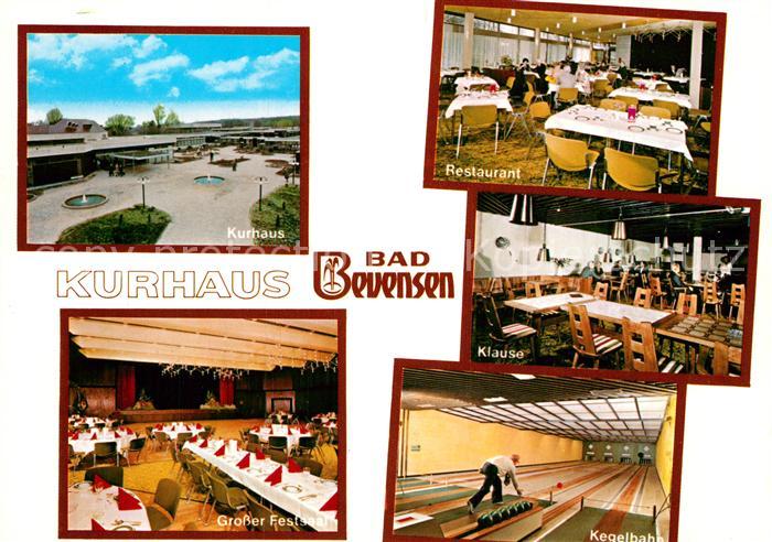 Bad Bevensen Kurhaus Restaurant Klause Kegelbahn Festsaal