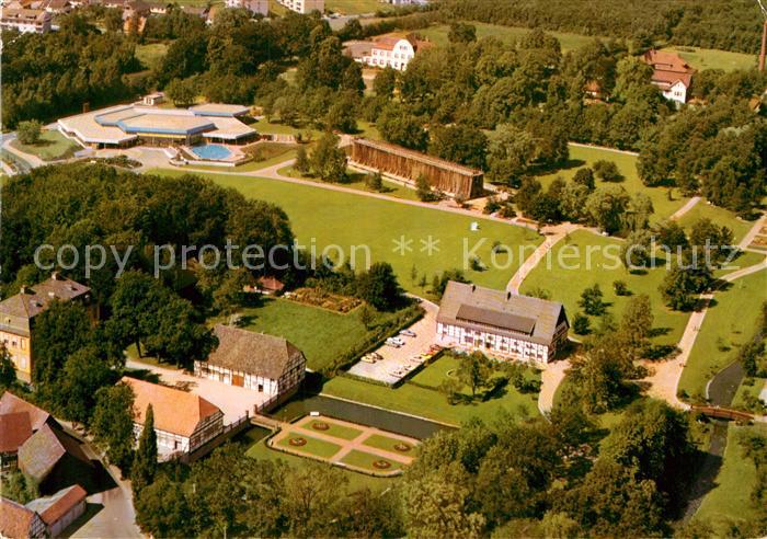 Bad Sassendorf Fliegeraufnahme Kurpatkanlagen
