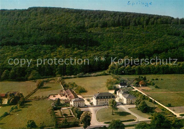 Springe Deister Fliegeraufnahme Jagdschlo? und J?gerlehrhof
