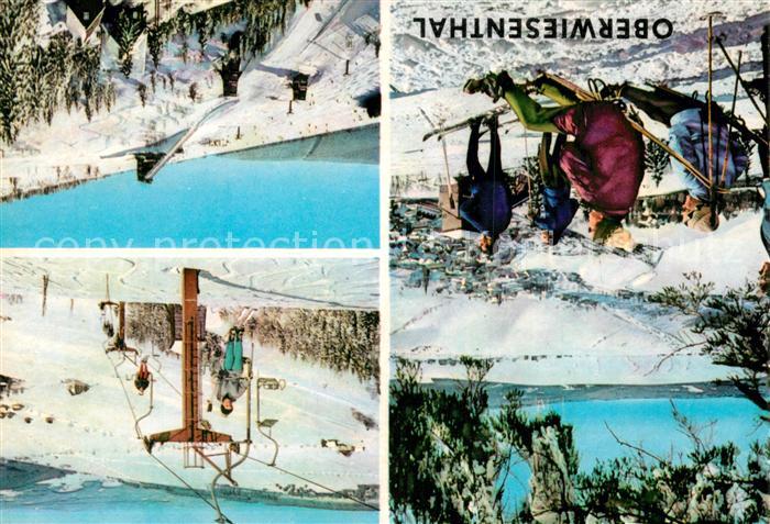 Oberwiesenthal Erzgebirge Sessellift Sprungschanze