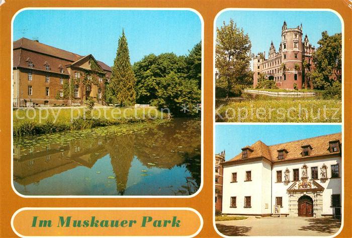 Bad Muskau Oberlausitz Im Muskauer Park