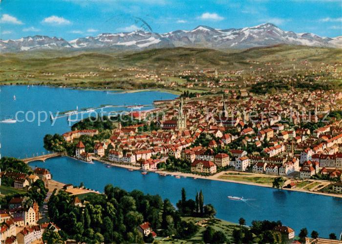 Konstanz Bodensee Fliegeraufnahme