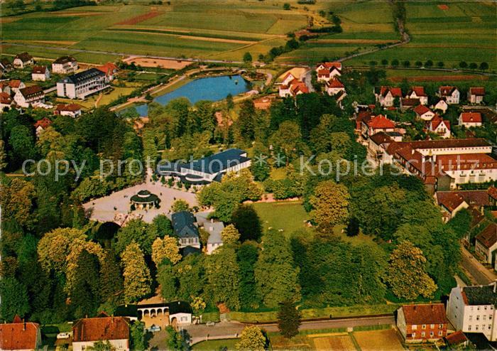 Bad Meinberg Fliegeraufnahme Kurpark