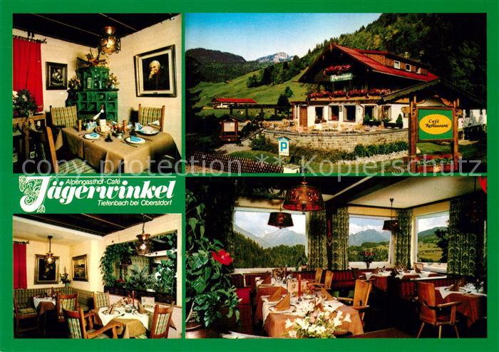 Tiefenbach Oberstdorf Alpengasthof Caf? J?gerwinkel