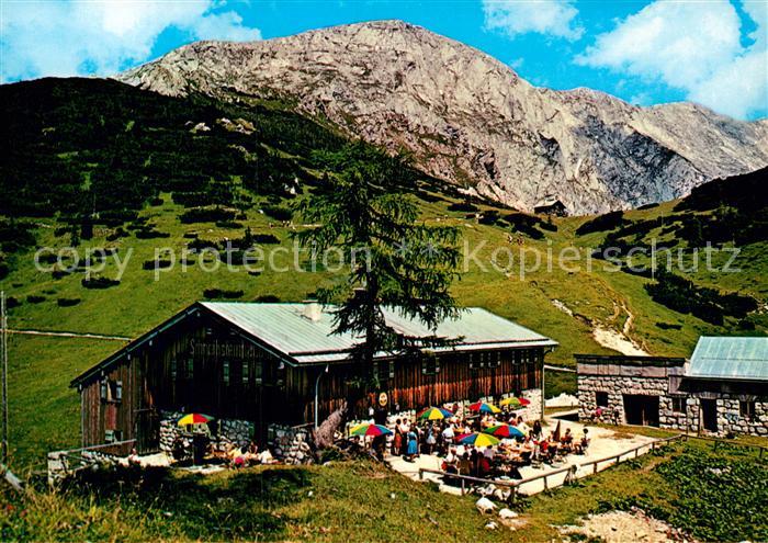 Berchtesgaden Schneibsteinhaus mit Hohem Brett
