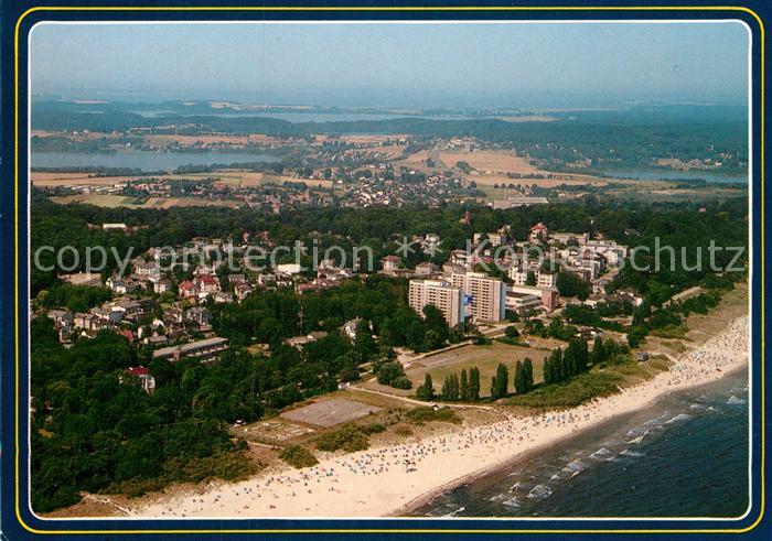 Heringsdorf Ostseebad Usedom Fliegeraufnahme mit Strand