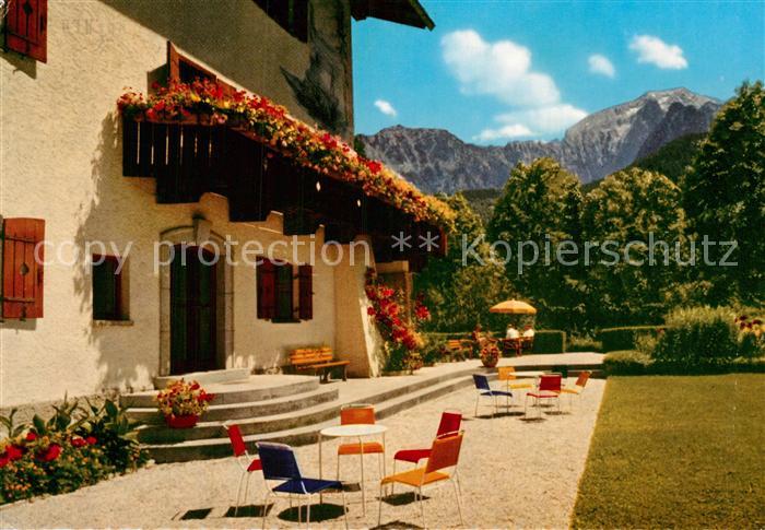 Schoenau Berchtesgaden Eisenbahner-Erholungsheim Haus Hubertus