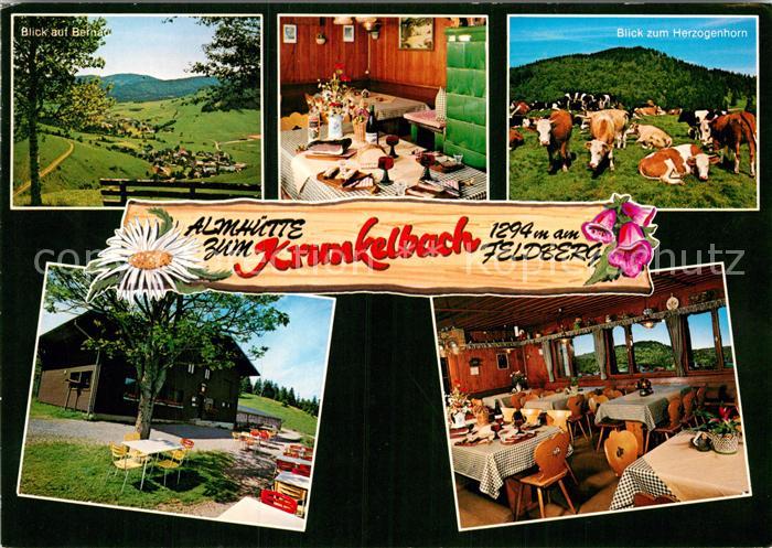 Bernau Schwarzwald Almh?tte zum Krunkelbach Feldberg