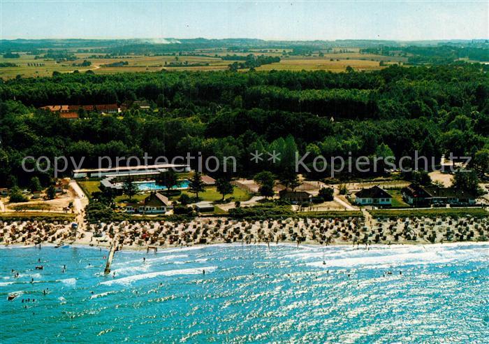 Hohwacht Ostseebad Fliegeraufnahme mit Strand