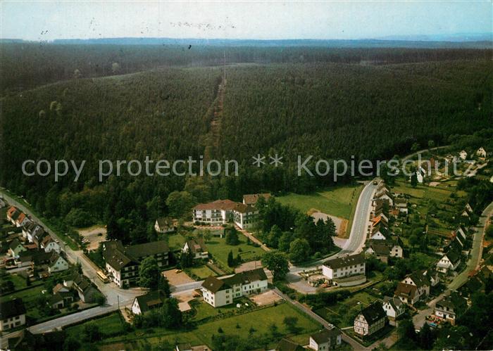 Holzminden Weser Fliegeraufnahme Neuhaus im Solling