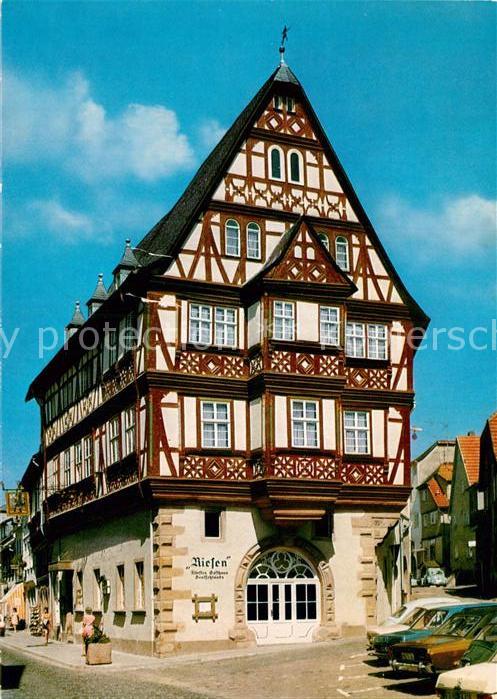Miltenberg Main Hotel Riesen Fachwerkhaus