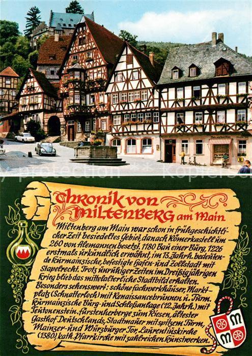 Miltenberg Main Marktplatz Fachwerk