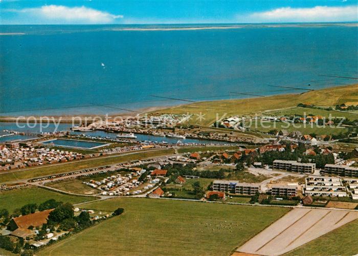 Bensersiel Fliegeraufnahme