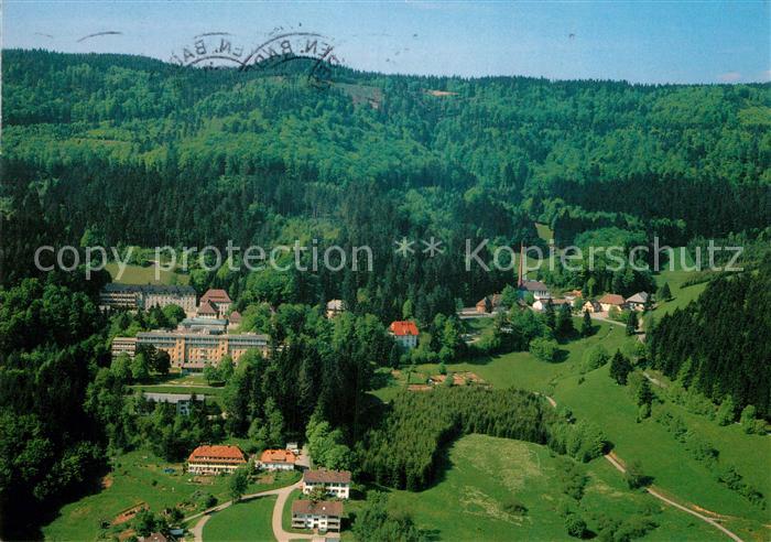 Marzell Fliegeraufnahme Reha-Klinik-Kandertal