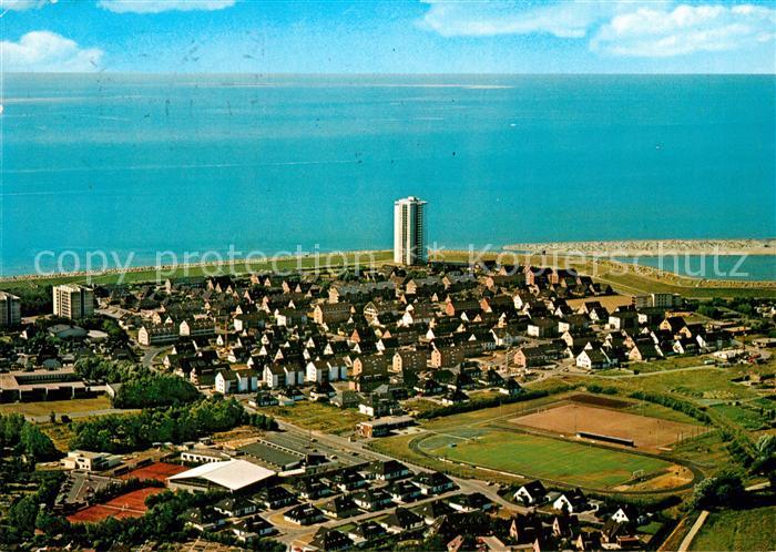 Buesum Nordseebad Fliegeraufnahme