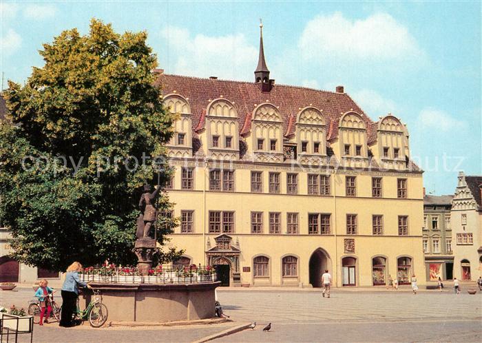 Naumburg Saale Rathaus Wilhelm Pieck-Platz