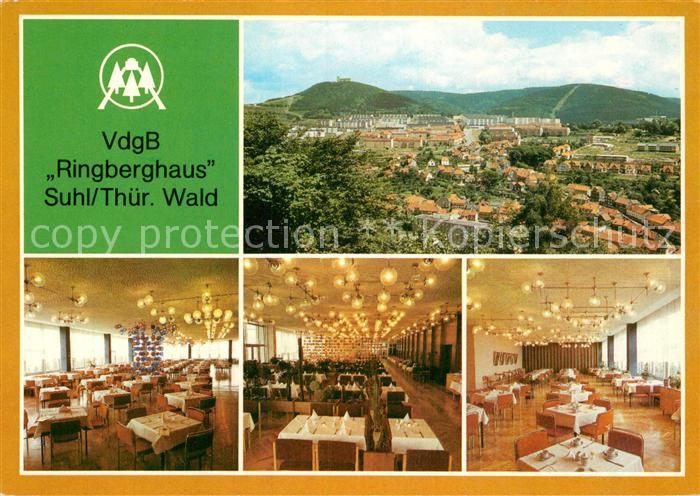 Suhl Thueringer Wald Ringberghaus Erholungseinrichtung