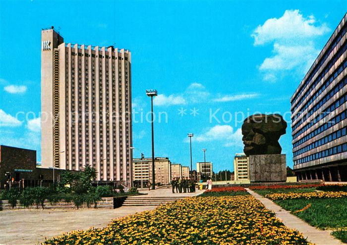 Karl-Marx-Stadt Interhotel Kongre? Karl Marx B?ste