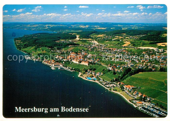 Meersburg Bodensee Fliegeraufnahme