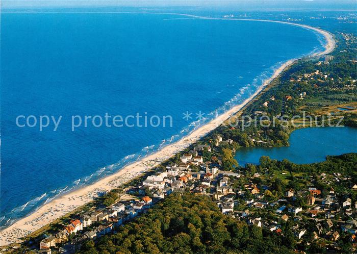 Bansin Ostseebad Fliegeraufnahme Heringsdorf Ahlbeck