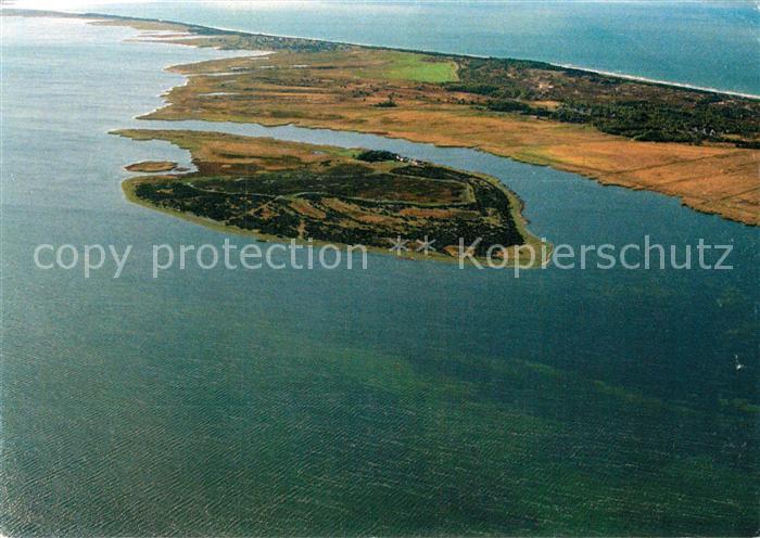 Insel Hiddensee Fliegeraufnahme