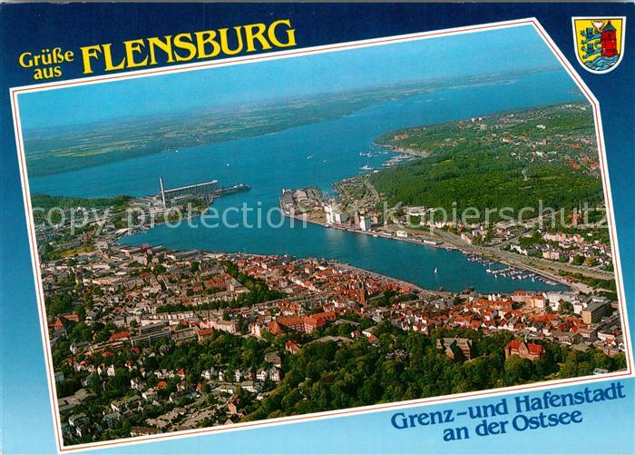 Flensburg Fliegeraufnahme