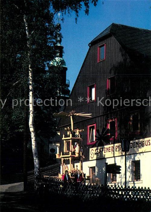 Seiffen Erzgebirge Seiffener Pyramidenhaus