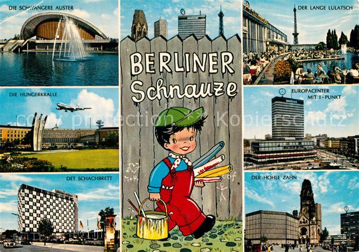 BERLIN  CITY Schwangere Auster Lange Lulatsch Europacenter Hungerkralle Hohle Za