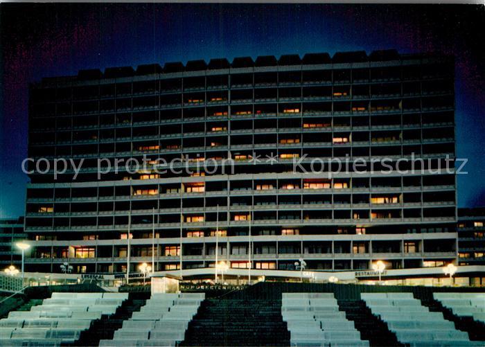 Westerland Sylt Kurzentrum Nachtaufnahme