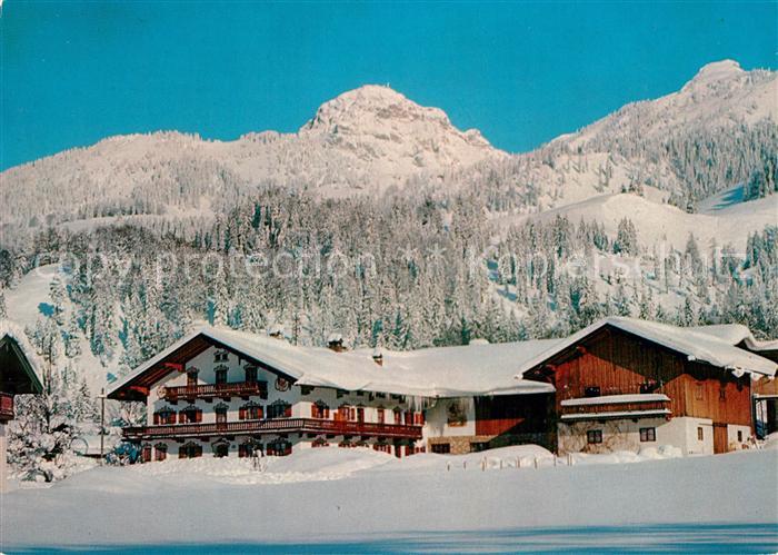 Bayrischzell Zellerhof Wendelstein Lacherspitz Winter