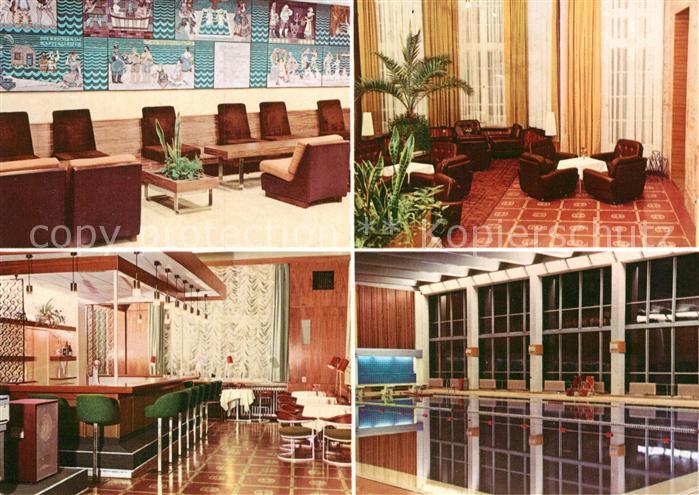 Kuehlungsborn Ostseebad Meerwasserschwimmhalle FDGB