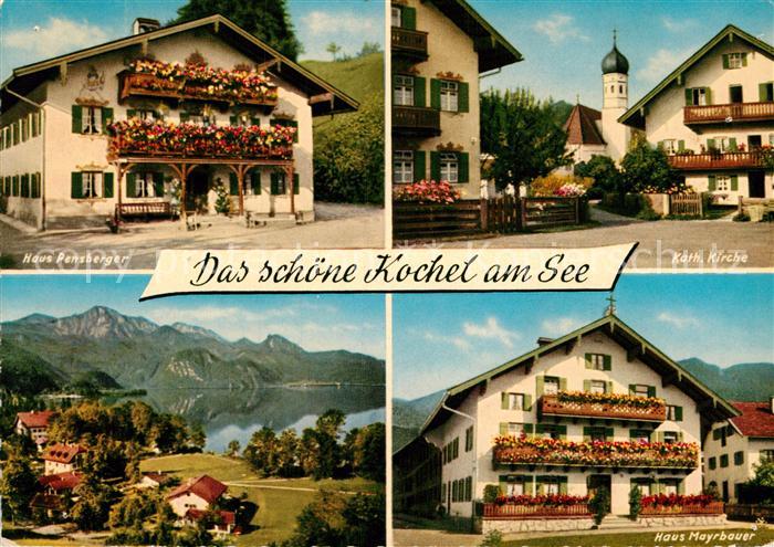 Kochel See Haus Pensberger Mayrbauer Katholische Kirche