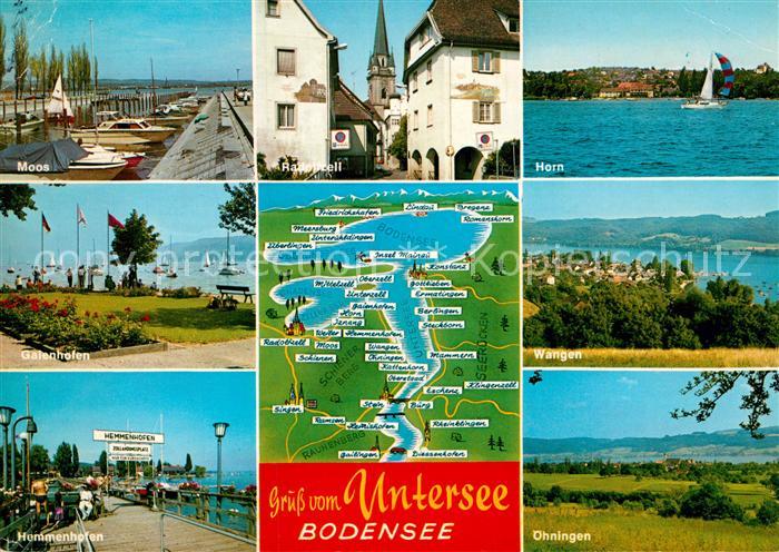 Gaienhofen Untersee Moos Horn Wangen oehningen Hummenhofen