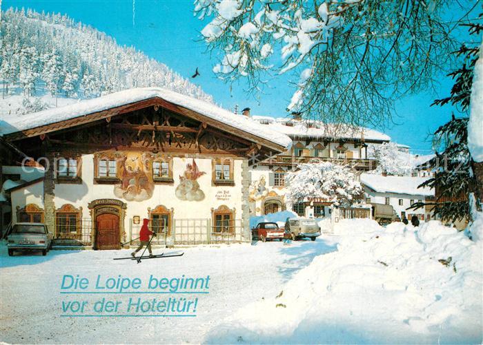 Wallgau Hotel Post Winter