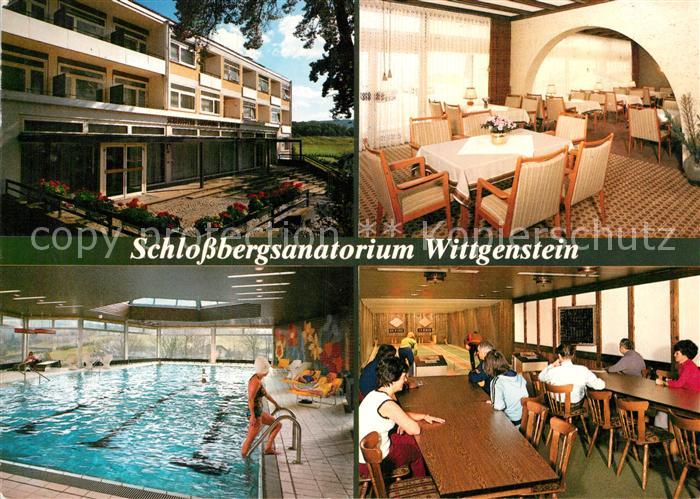 Laasphe BAD LAASPHE NRW Schlossbergsanatorium Wittgenstein