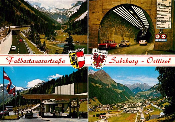 Felbertauernstrasse Nordrampe Lawinengalerie Tunnen Suedportal Matrei